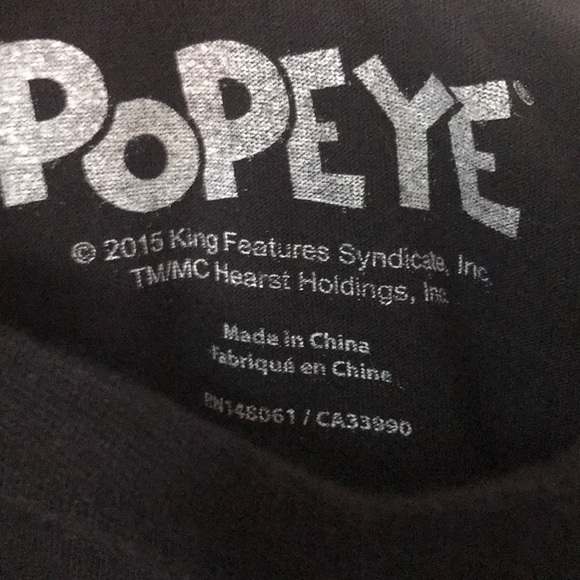 Popeye T-shirt - Picture 2 of 2